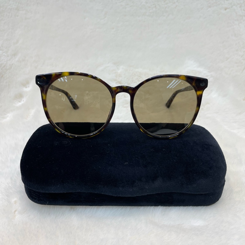 GUCCI 淺咖啡色太陽眼鏡 I624-1