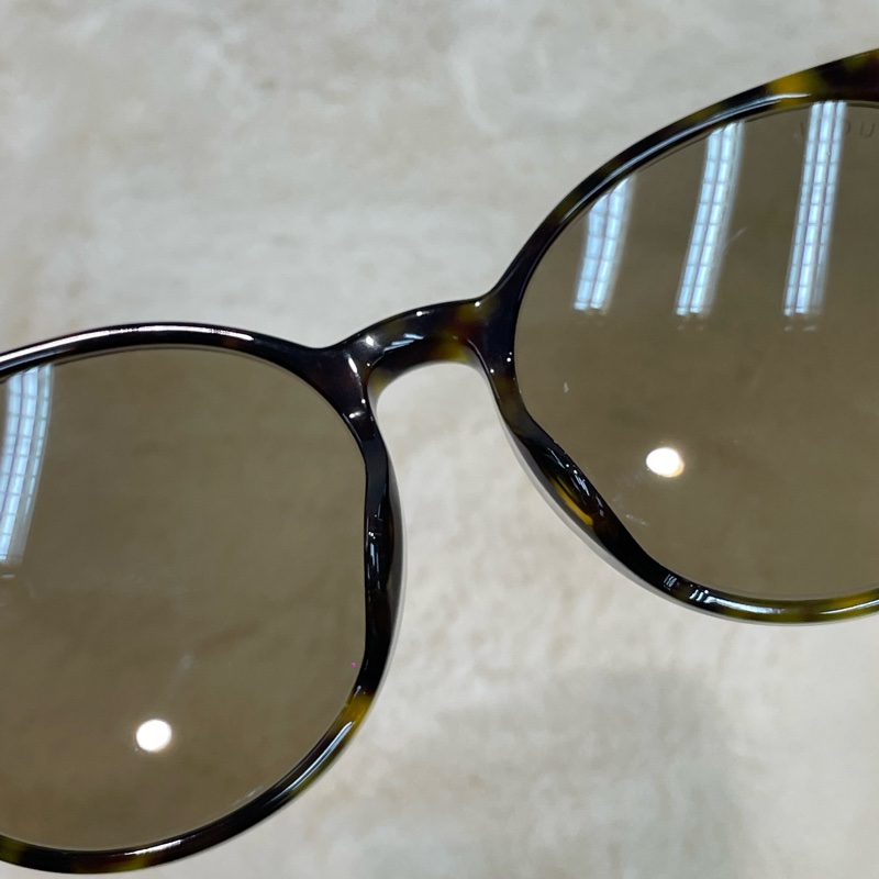 GUCCI 淺咖啡色太陽眼鏡 I624-26