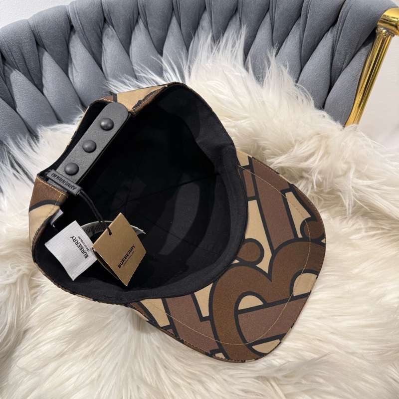 BURBERRY 滿版球帽 鴨舌帽-2