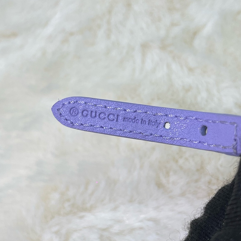 GUCCI 紫色真皮手帶 XB628-9