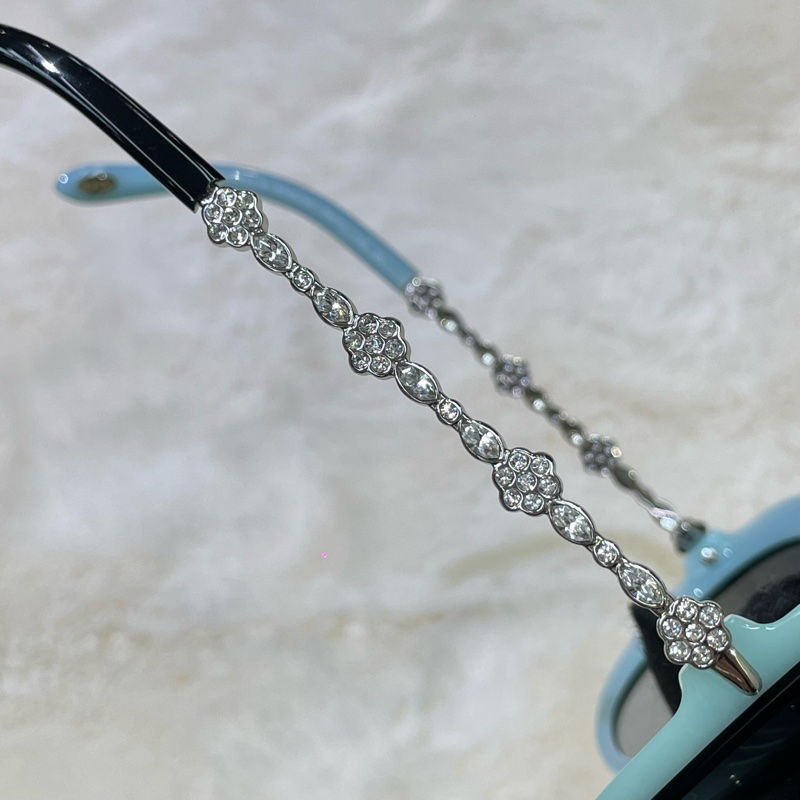 TIFFANY & Co. 閃鑽邊太陽眼鏡 XB660-10