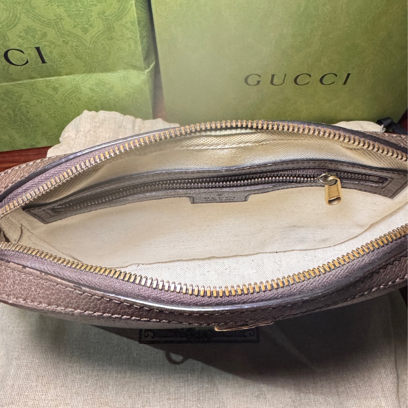 Gucci經典 斜背包郵差包-10