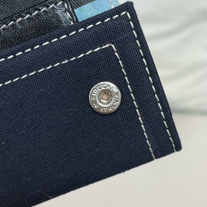 FENDI 深藍色布面鑰匙包 I250-16
