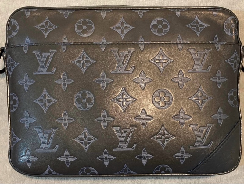 (售出)LOUIS VUITTON LV M45730 DUO 郵差包 晶片款-1