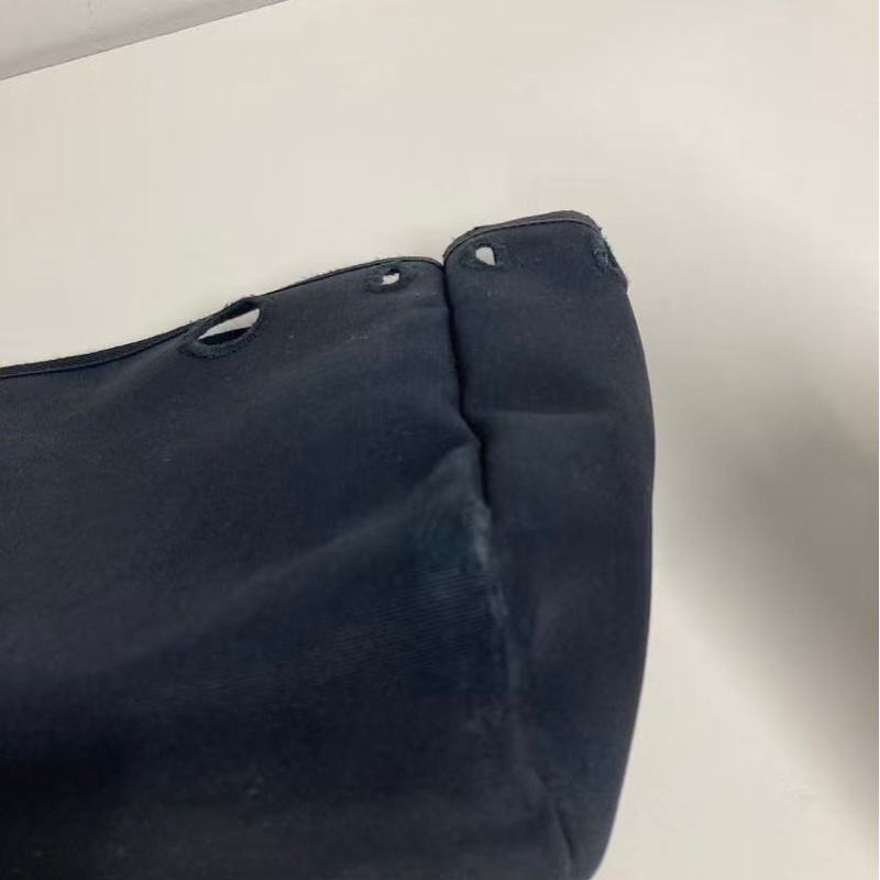「JL精品代購」愛馬仕帆布拼皮herbag橫版小號-18