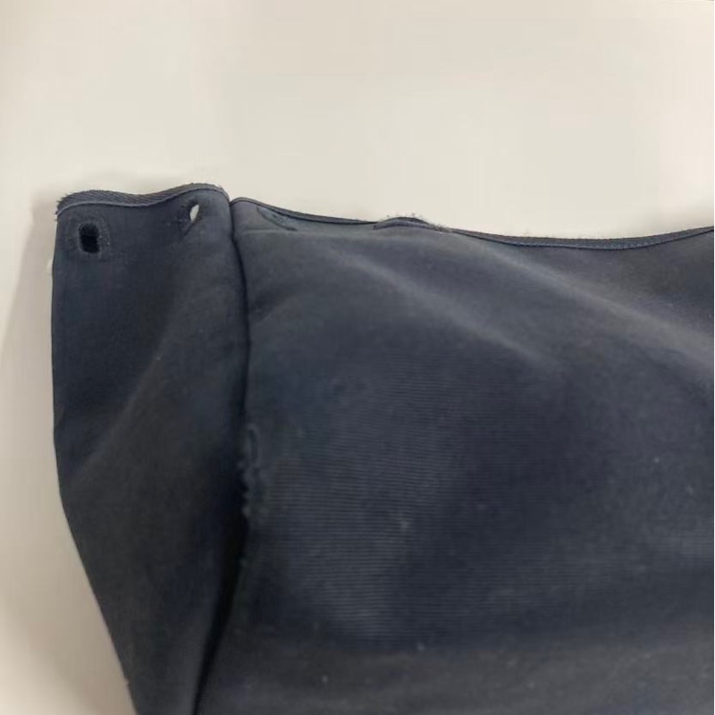 「JL精品代購」愛馬仕帆布拼皮herbag橫版小號-19