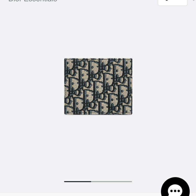 （售出）DIOR 迪奧 Oblique 緹花 短夾 皮夾 錢包 對折 帆布 老花 原花 滿版 CD LOGO-2