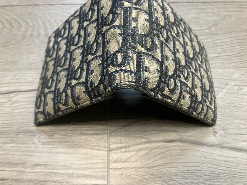 （售出）DIOR 迪奧 Oblique 緹花 短夾 皮夾 錢包 對折 帆布 老花 原花 滿版 CD LOGO-13