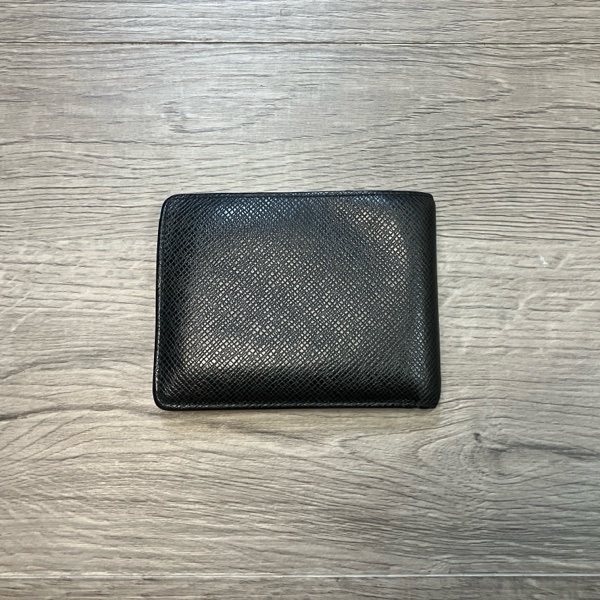 (售出）LOUIS VUITTON LV 路易威登 M30295 Multiple 錢包 皮夾 短夾 皮革 Taïga牛皮 金屬 LOGO 芯片款-6