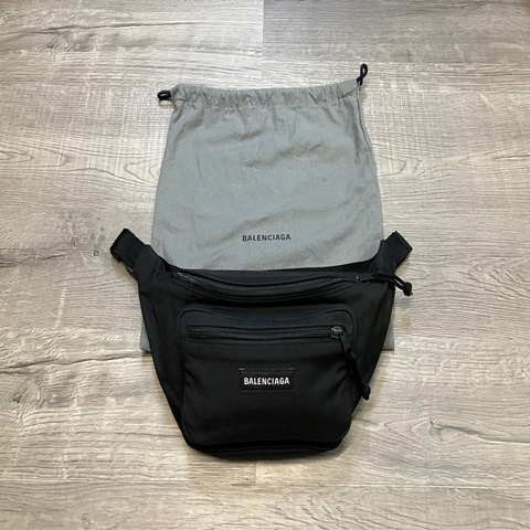 Balenciaga Nylon Explorer Beltpack 巴黎世家 黑 尼龍 腰包 胸包 側背包
