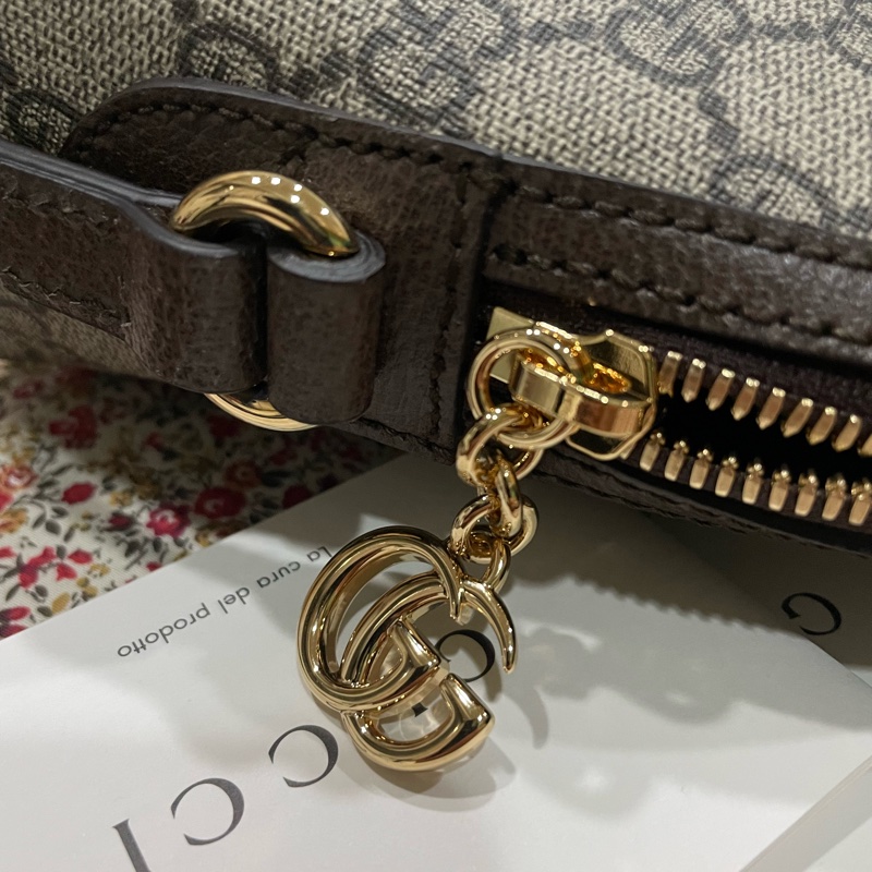 Gucci經典老花貝殼包-23