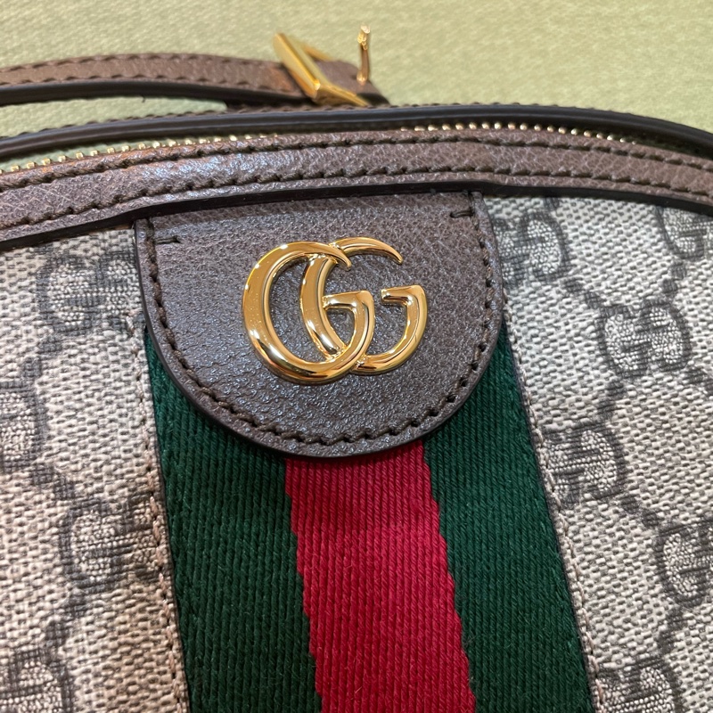 Gucci經典老花貝殼包-29