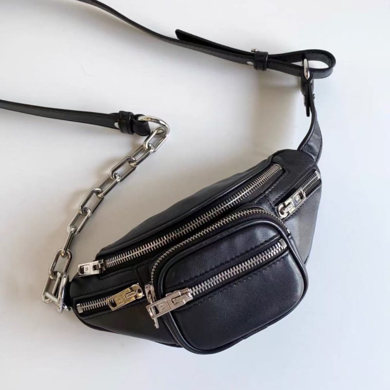 alexander wang 迷你腰包20*9cm 98新配件塵袋-1