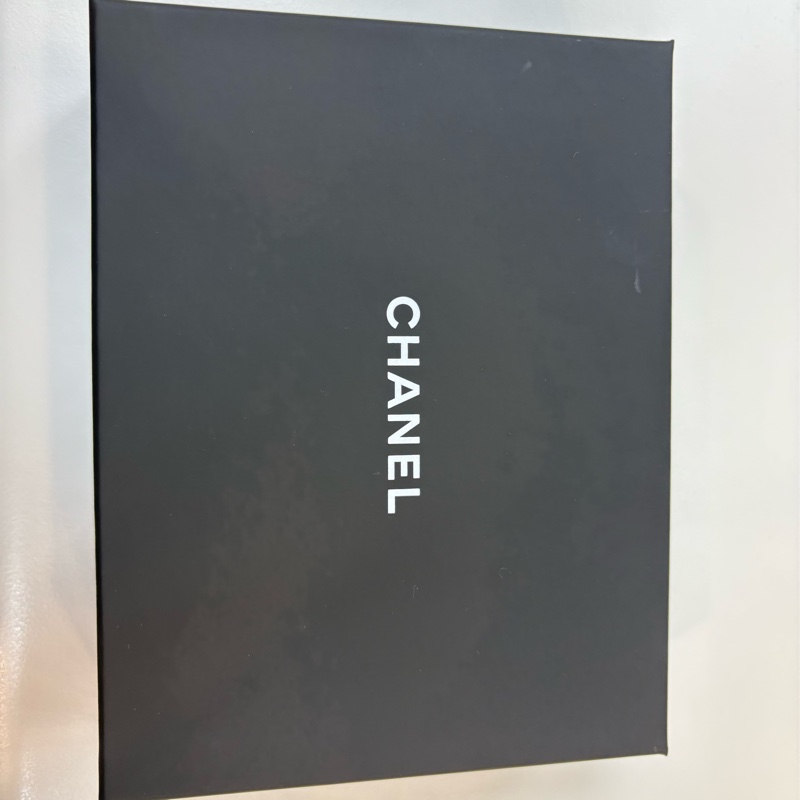 全新 Chanel三折短夾 錢包 淺藍色2025.5月購-13