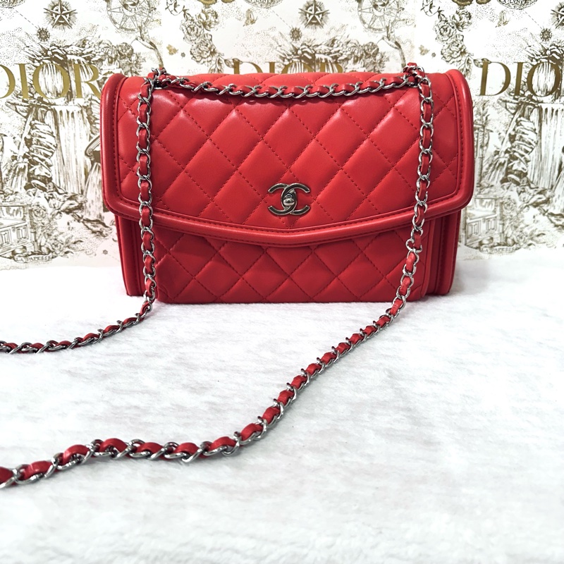 CHABEL 肩背 斜背 口蓋鏈包-2