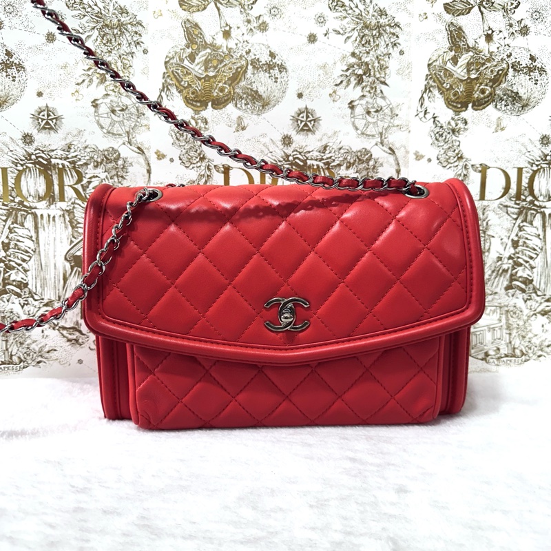 CHABEL 肩背 斜背 口蓋鏈包-3