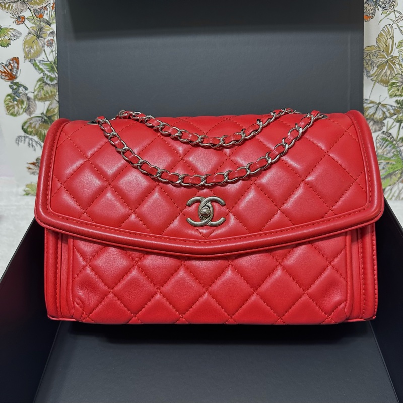 CHABEL 肩背 斜背 口蓋鏈包-6