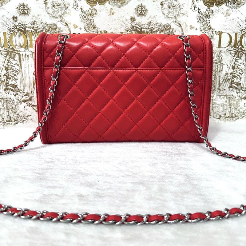 CHABEL 肩背 斜背 口蓋鏈包-12