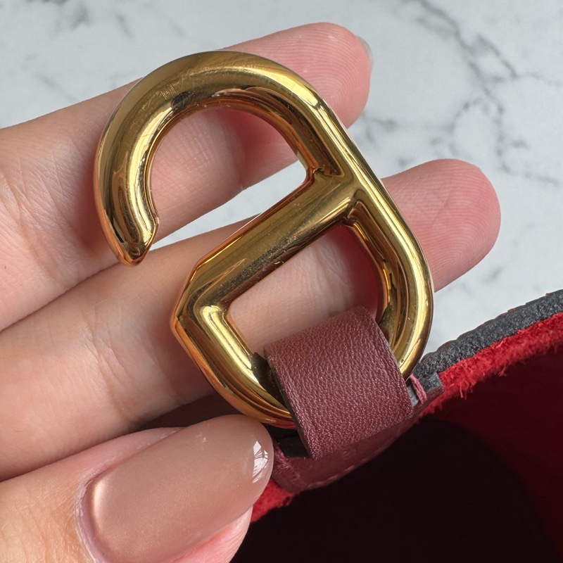 Hermes酒紅豬鼻菜籃子18-15