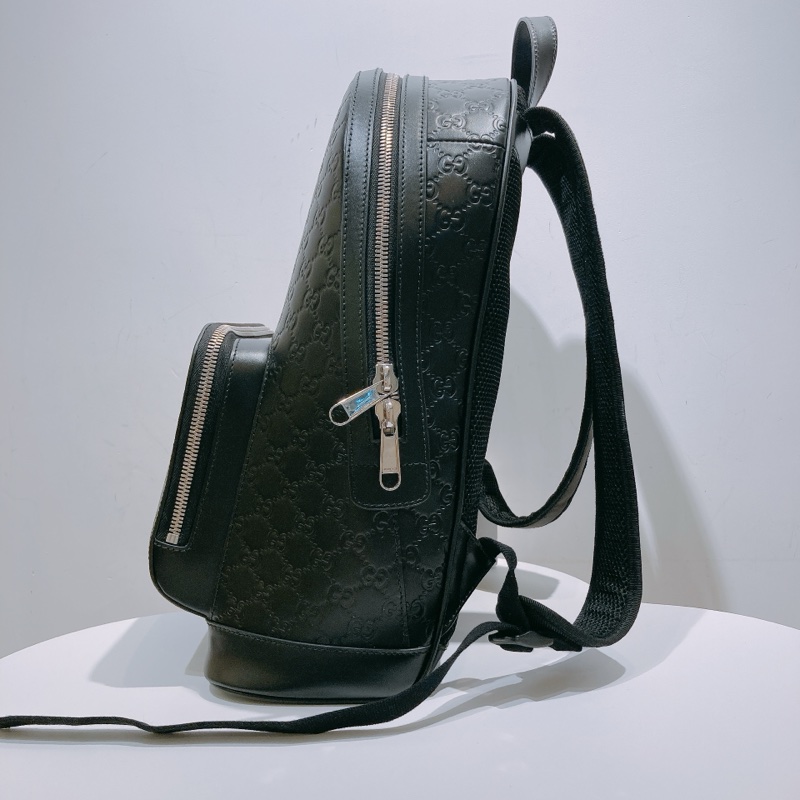 TW4431 Gucci 古馳皮面背包GG Supreme Backpack Leather-3