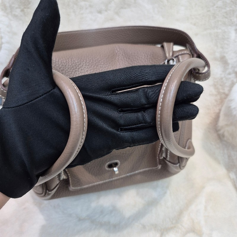 Hermes Lindy 30 大象灰 (Q) XB587-7