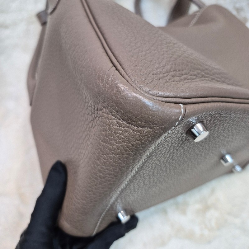 Hermes Lindy 30 大象灰 (Q) XB587-13