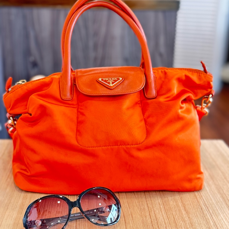 PRADA 愛馬仕橘登機、旅行-0
