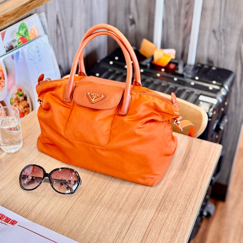 PRADA 愛馬仕橘登機、旅行-3