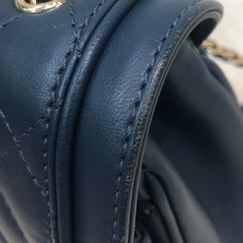 Chanel 藍色19cm 大方胖 XB460-14