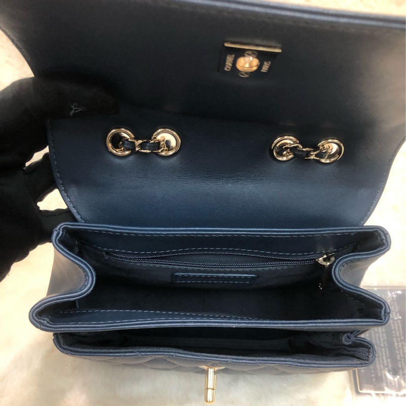 Chanel 藍色19cm 大方胖 XB460-17