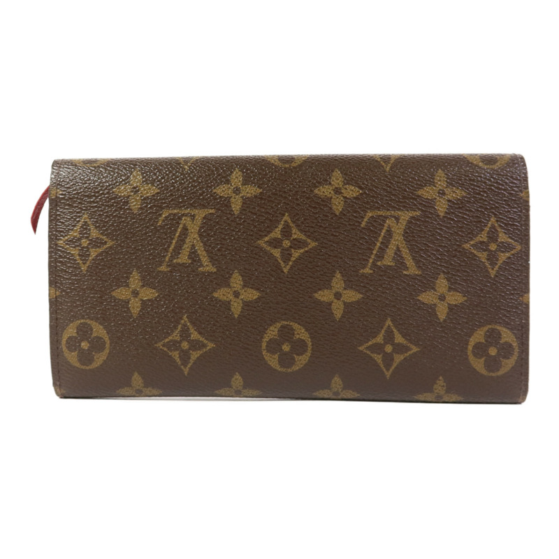 LOUIS VUITTON Monogram Emilie金扣長錢包-1