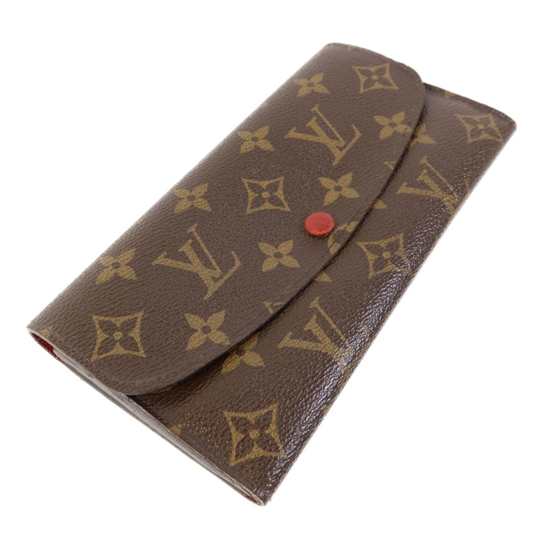 LOUIS VUITTON Monogram Emilie金扣長錢包-2