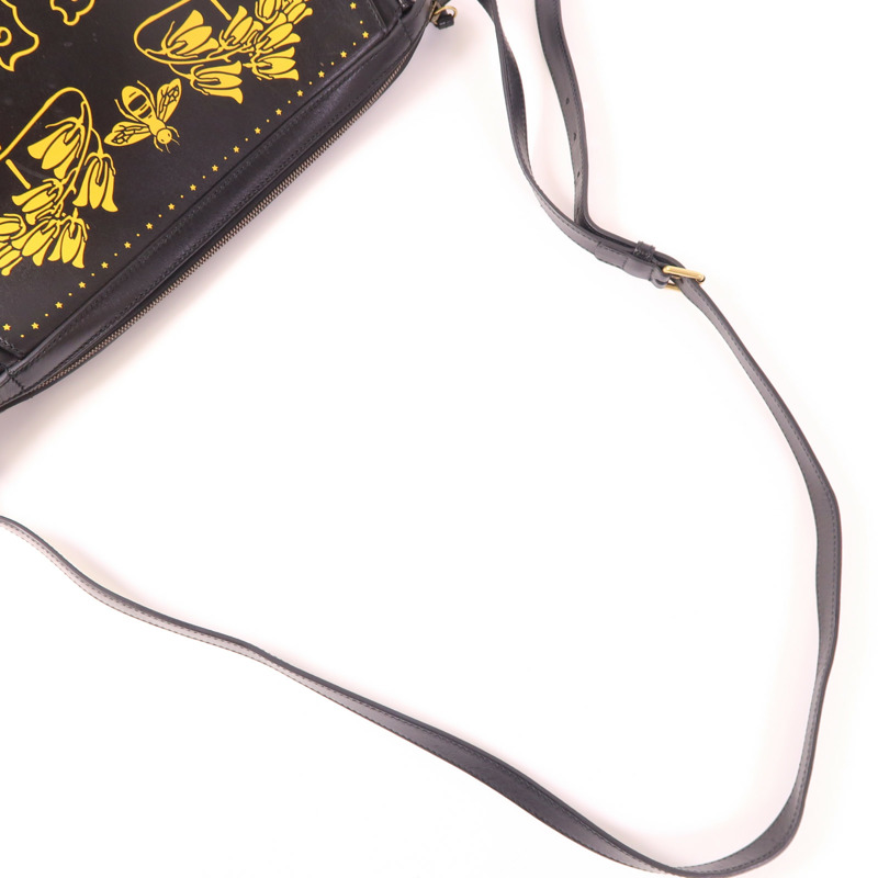 GUCCI 牛皮皮革LA Angels Shoulder Bag金扣肩背袋-4