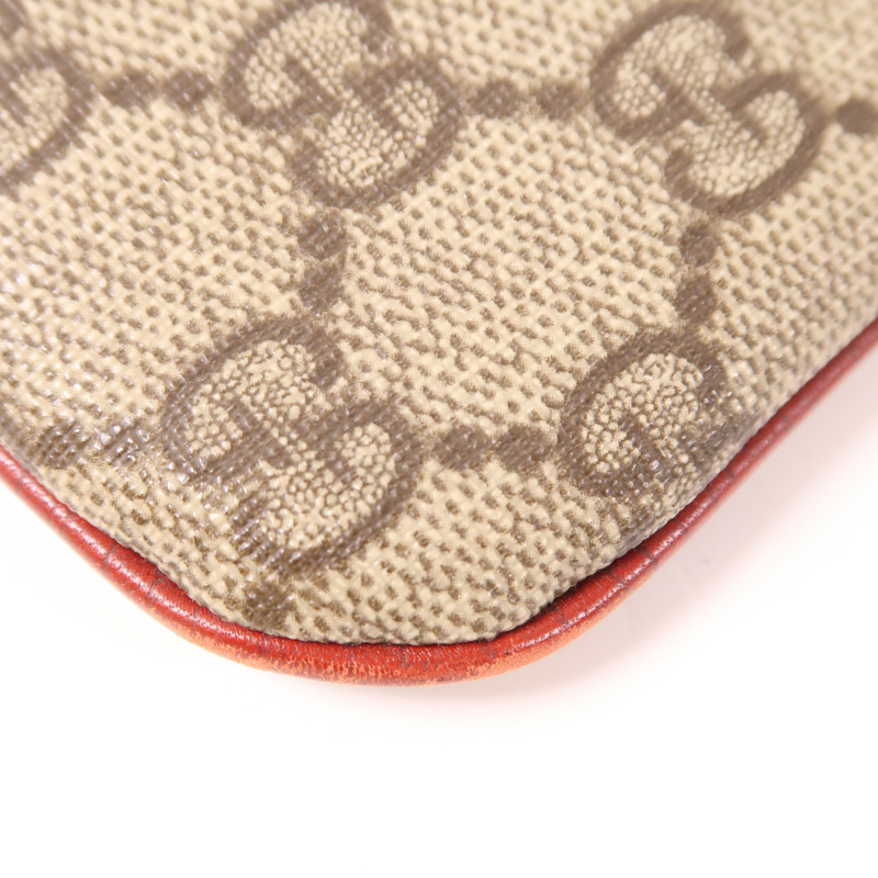 GUCCI 塗層帆布Hand Bag銀扣手挽袋-10