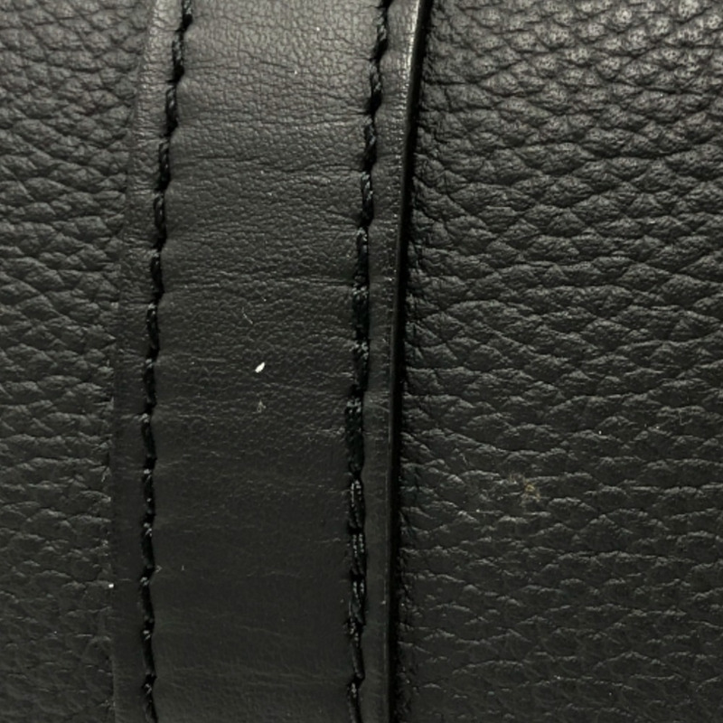 LOUIS VUITTON M80950 Aerogram Keepall XS 兩用單肩包/迷你波士頓包，採用 Taurillon 皮革，黑色-6