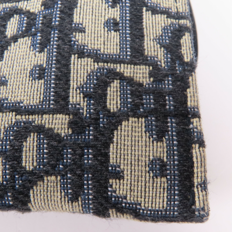 Dior 帆布Small Saddle Pouch With Chain金扣肩背袋-11