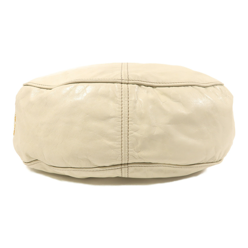 Miu Miu 牛皮皮革Shoulder Bag金扣肩背袋-3