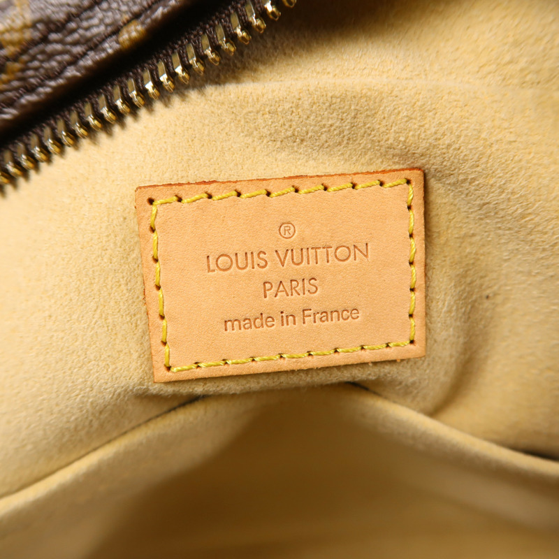 LOUIS VUITTON Monogram Manhattan PM手挽袋棕色-5