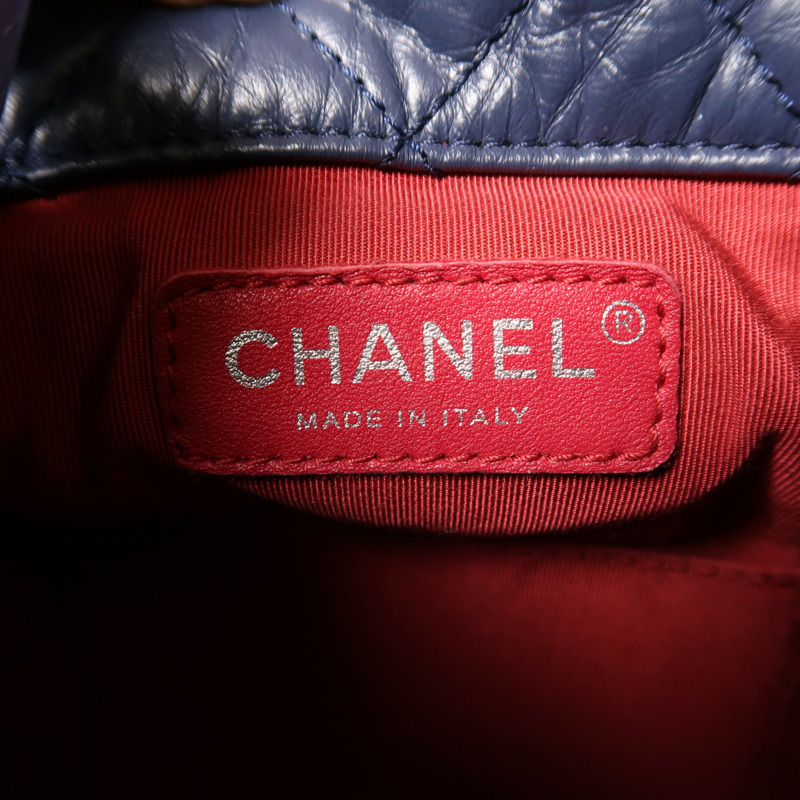CHANEL 羊皮皮革Gabrielle Backpack背包-5