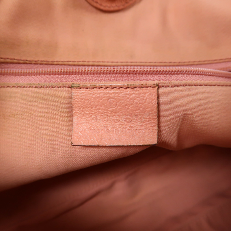 GUCCI 帆布Shoulder Bag金扣肩背袋-5
