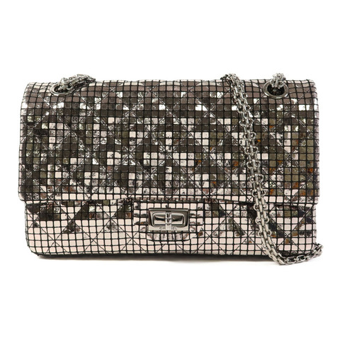 CHANEL Quilted Suede Chain Shoulder Bag鏈帶肩背袋
