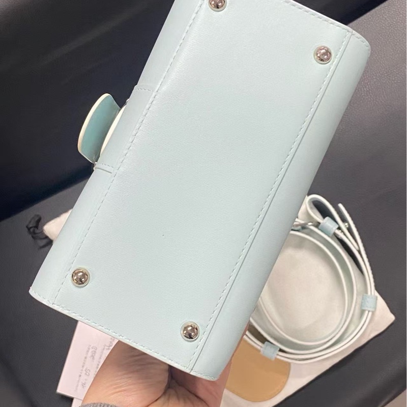 Delvaux德爾沃Brillant mini手提單肩斜挎包可拆卸可調節肩帶 尺寸約20*16-6