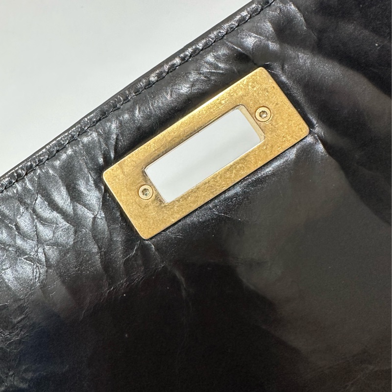 Chanel 香奈兒 黑金 2.55 handle 油蠟牛皮 風琴包 方盒子 斜背包 手提包 肩背包 鍊條包 側背包-31