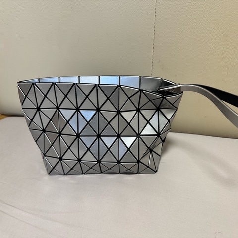silver clutch bag