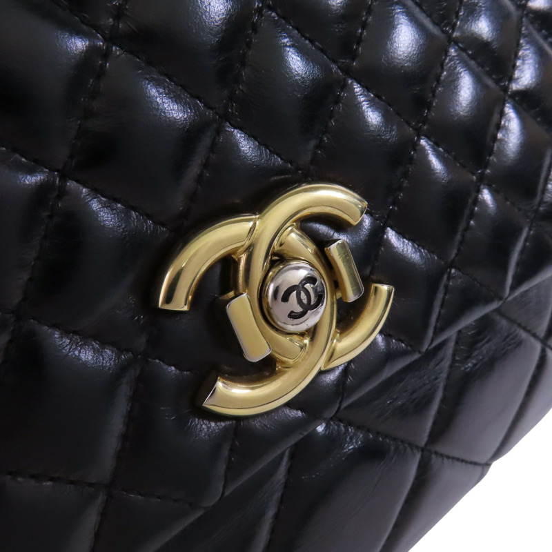 CHANEL 牛皮皮革Chain Shoulder Bag金扣鏈帶肩背袋-8