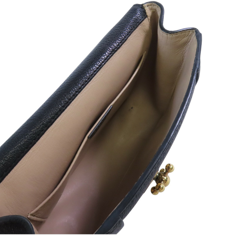 Chloe 牛皮皮革Chain Shoulder Bag金扣鏈帶肩背袋-4