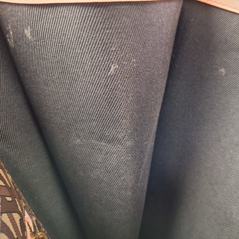 BURBERRY 塗層帆布Tote Bag金扣肩背袋-24