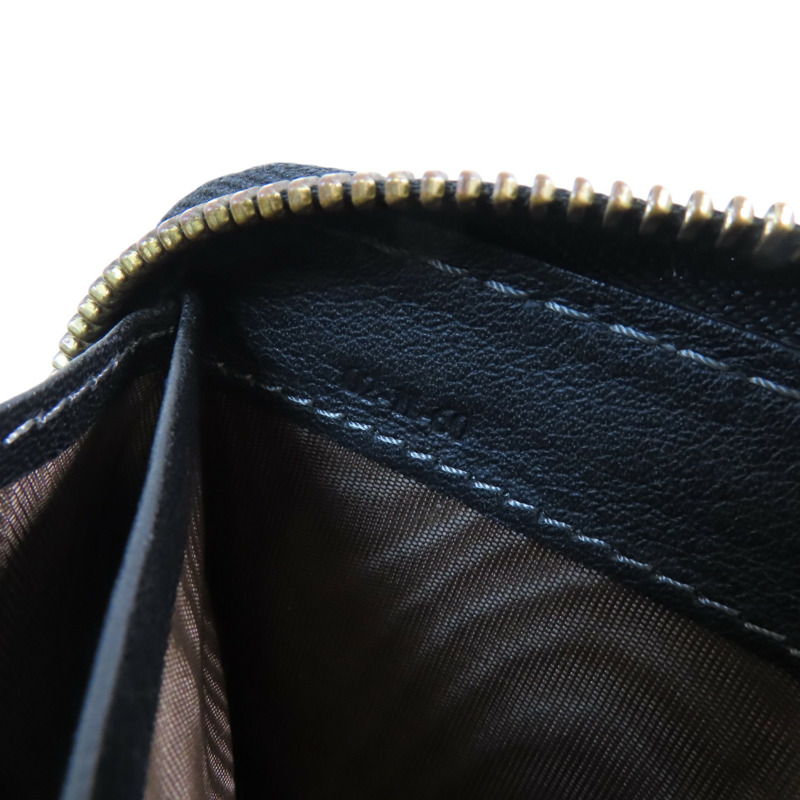 Chloe 牛皮皮革Zipper Long Wallet金扣拉鏈長錢包-6