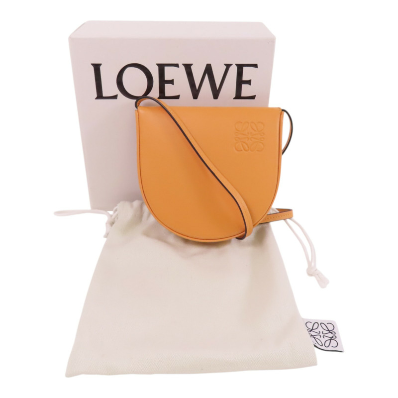 LOEWE 牛皮皮革Small Heel肩背袋-9