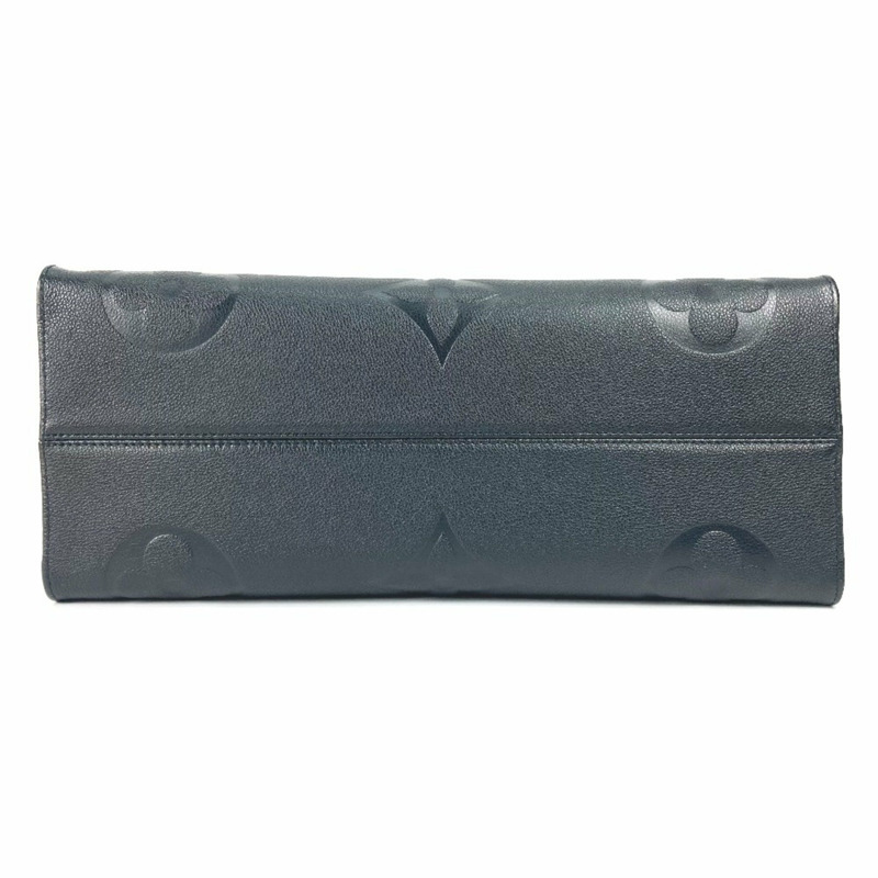 LOUIS VUITTON M44925 Monogram Empreinte On the Go GM 兩用皮革肩背包/托特包，黑色-6